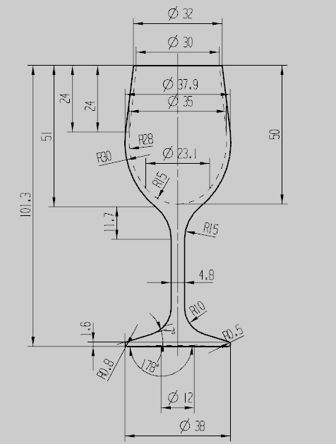 UG NX 回转体建模 ——绘制草图 旋转 边倒圆（教程10 附视频）