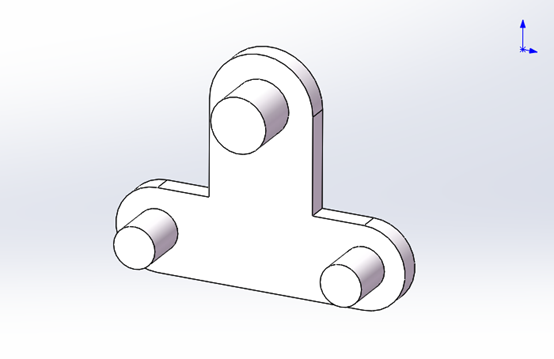 Solidworks 建模 （草图绘制 添加几何关系 拉伸凸台）-(教程3）