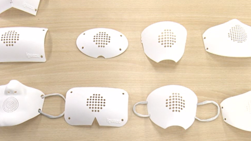 因为新冠状病毒引起的口罩短缺，这家日本IT公司开始开发自己的3D口罩。