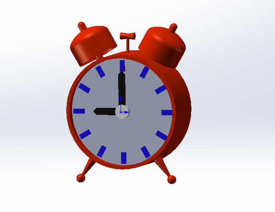 solidworks 闹钟外形建模过程（2）—— 草图绘制 拉伸凸台 倒角（29附视频）