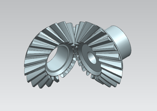 UG NX 建模 &mdash;&mdash;绘制草图 锥齿轮建模 锥齿轮啮合 （教程16 附视频）