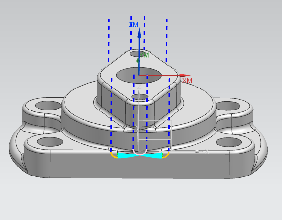 NX编程教程 案例四（5） 曲面区域轮廓铣（25 附视频 ）