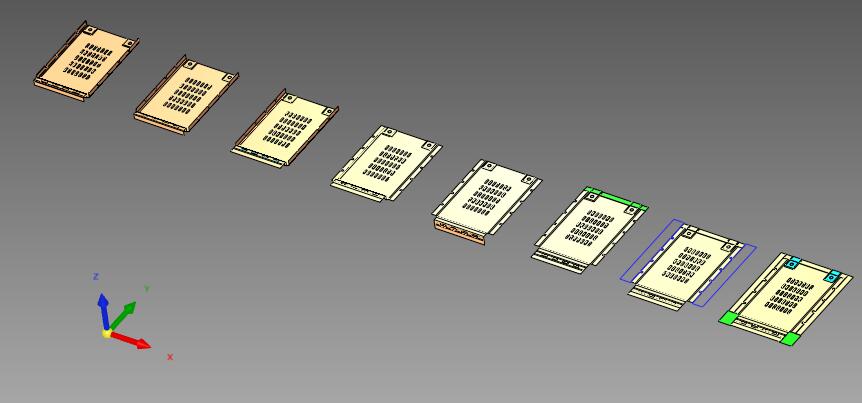 Cimatron_冲模设计-7传送模&单冲模3D模具设计图档