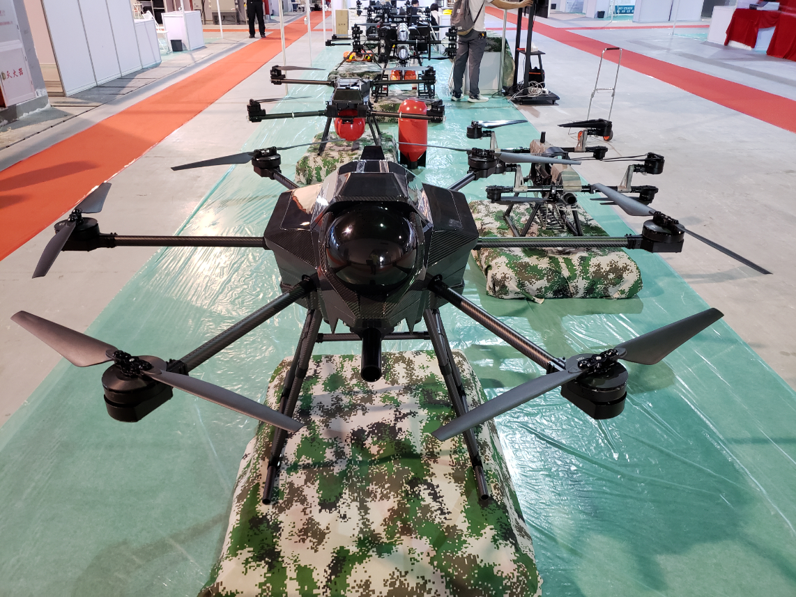 特种作战飞榴无人机及防弹车等亮相DefenPol China2022广州防务与警备外贸展
