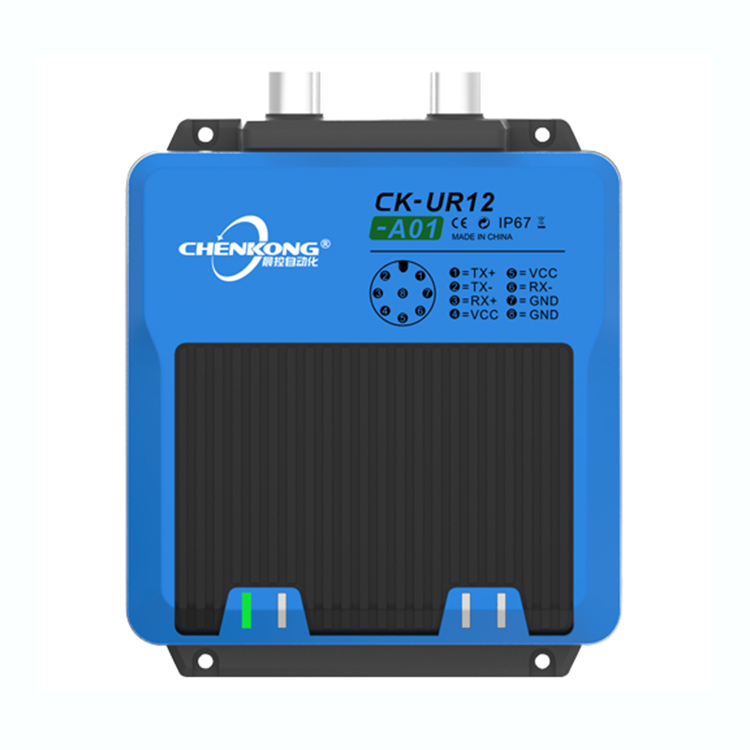 Modbus TCP远距离智能仓储超高频群读阅读器CK-UR12-E00供电接线图